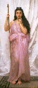Adolphe William Bouguereau Young Priestess (mk26) oil on canvas